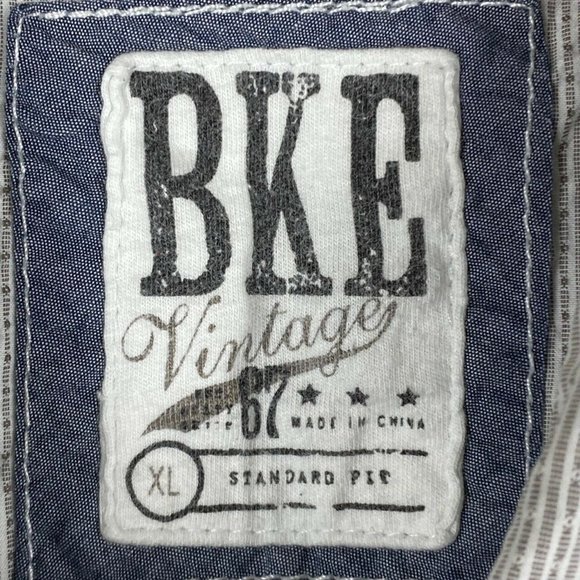 BKE Buckle Vintage 67 Western Pearl Snap Shirt Mens Standard Fit XL - Picture 4 of 9
